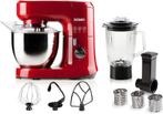 DOMO DO9145KR Keukenmachine, 4,5 l, 700 W, rood, 4 litres ou plus, Enlèvement, Neuf