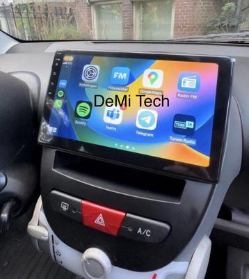 Toyota Aygo Android13 CarPlay 2GB/64GB NIEUW! beschikbaar voor biedingen