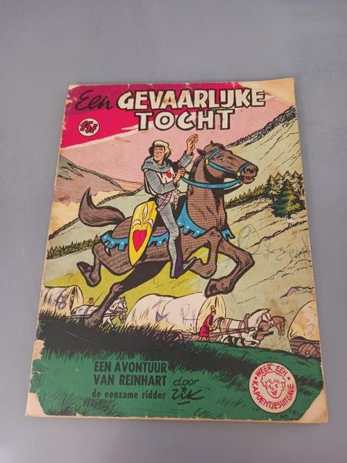 Reinhart 8, Gevaarlijke Tocht, 1st druk, redelijke staat, Boeken, Stripverhalen, Gelezen, Eén stripboek, Verzenden