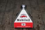 MOBILOIL Bidon huile + Support / shell aeroshell saroléa nsu, Motoren, Onderdelen | Oldtimers, Ophalen