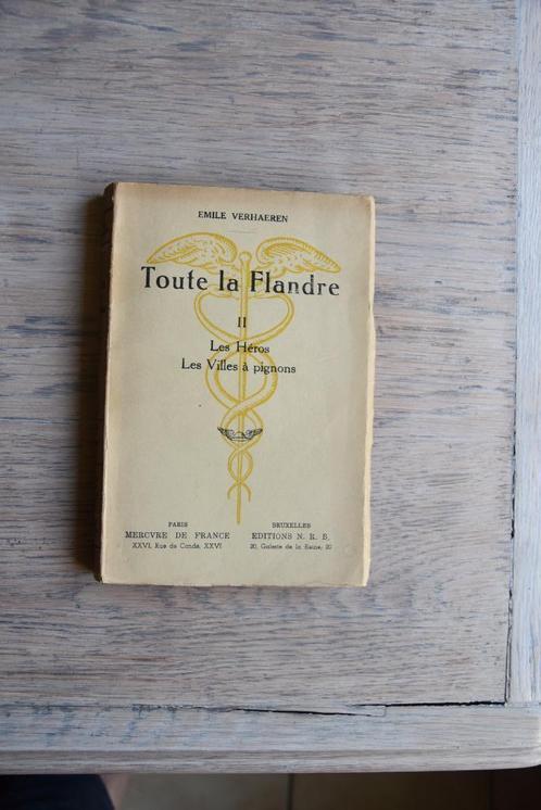 Emile Verhaeren. 1943. Toute la Flandre, Boeken, Literatuur, Gelezen, Verzenden