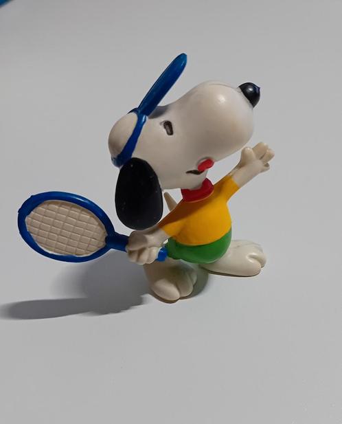 Figurine Snoopy Peanuts Tennis Player United Feature, Verzamelen, Poppetjes en Figuurtjes, Zo goed als nieuw, Ophalen of Verzenden