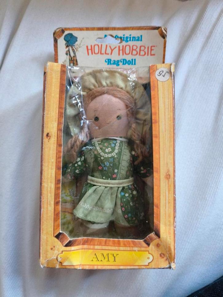 Vintage Holly Hobbie Amy jaren 70 In een doos, Verzamelen, Poppen, Zo goed als nieuw, Pop, Ophalen of Verzenden