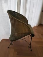 Franse rotan stoel uit jaren '50, Antiek en Kunst, Ophalen