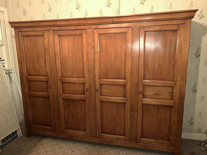 Kleerkast - eiken, Huis en Inrichting, Kasten | Kleerkasten, Zo goed als nieuw, 150 tot 200 cm, 200 cm of meer, 50 tot 75 cm, Eikenhout