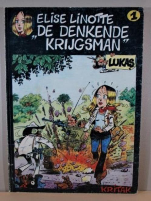 ELISE LINOTTE, 1, De denkende krijgsman, goede staat, Boeken, Stripverhalen, Ophalen