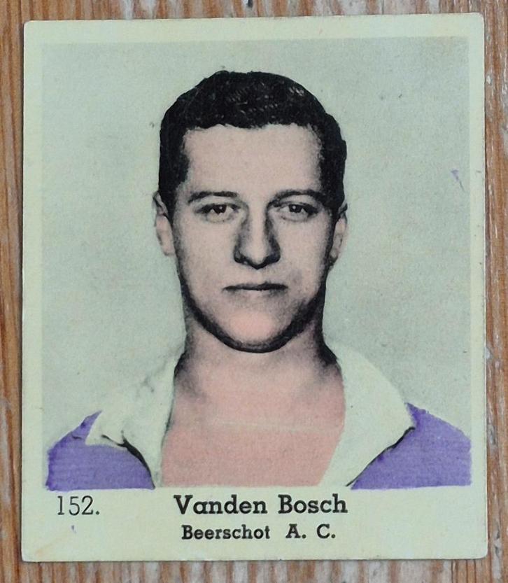 1930s Lecocq (pre panini) 152 Vanden Bosch Beerschot AC, Verzamelen, Sportartikelen en Voetbal, Gebruikt, Poster, Plaatje of Sticker