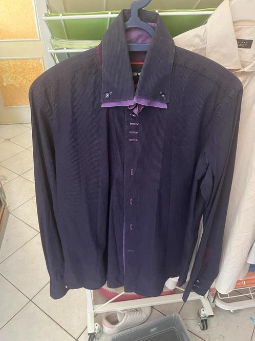5 luxe herenoverhemden 7Camicie en Zara small size slim, Kleding | Heren, Overhemden, Zo goed als nieuw, Halswijdte 38 (S) of kleiner