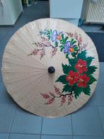 Papieren parasol met Japanse tekening - stevig en intact, Enlèvement ou Envoi, Comme neuf