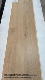 Lamel Parket click Oak Plank Country White 235 15mm dik 4V, Huis en Inrichting, Stoffering | Vloerbedekking, Parket, 75 m² of meer