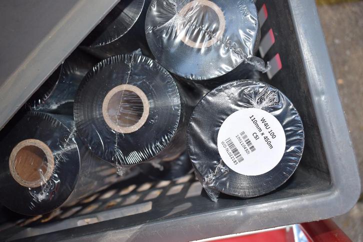 thermal transfer lint W4U 100 110mm x 450m, Computers en Software, Printerbenodigdheden, Printertape, Ophalen