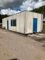 Unit, kantine, werfkeet, geisoleerd, Ophalen