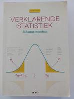 Verklarende statistiek: schatten en toetsen, Gelezen, Beta, Hoger Onderwijs, Ophalen