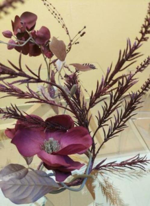Montages floraux en tissu, Huis en Inrichting, Woonaccessoires | Kunstplanten en Kunstbloemen, Zo goed als nieuw, Binnen, Ophalen