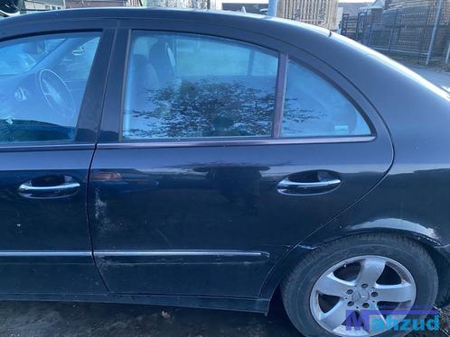 MERCEDES E-KLASSE W211 zwart Links achter deur portier 2002-, Auto-onderdelen, Carrosserie, Deur, Mercedes-Benz, Achter, Links