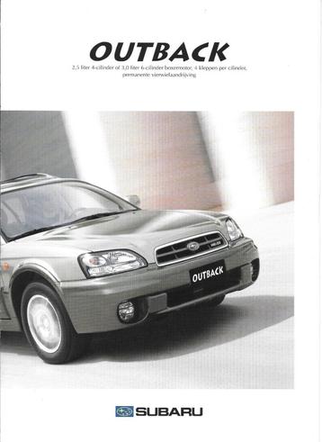 SUBARU OUTBACK 2002 beschikbaar voor biedingen