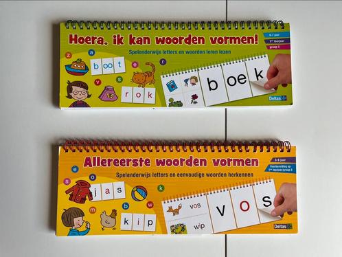 2 Delta boekjes ‘woorden vormen’ 5-6j en 6-7j, Kinderen en Baby's, Speelgoed | Educatief en Creatief, Nieuw, Taal en Lezen, Ophalen