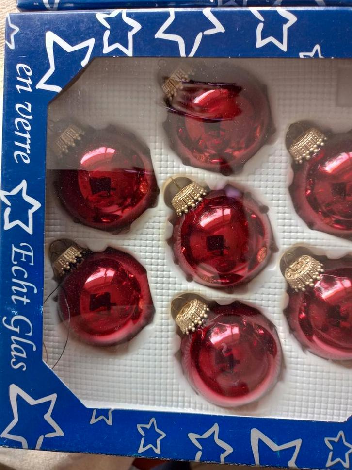 Kerstballen oude glazen, Diversen, Kerst, Ophalen