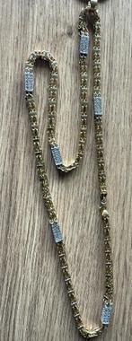 18 karaat gouden magnum ketting, Ophalen, Nieuw, Met edelsteen, Goud