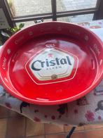 Bierplateau Christal Alken ,doorsnde 36,5 cm., Verzamelen, Ophalen of Verzenden, Gebruikt, Overige typen, Overige merken