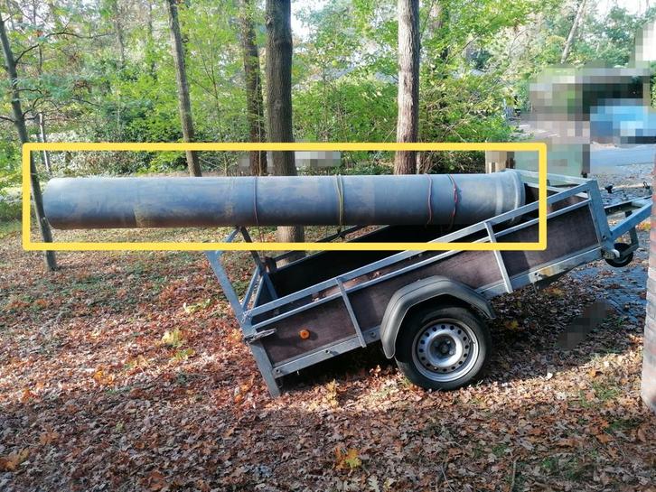 PVC rioolbuis 400 mm / 3,60 m, Doe-het-zelf en Bouw, Buizen en Afvoer, Nieuw, PVC, Ophalen of Verzenden