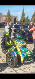 ryker rally900, 3 cilinders, 900 cc, 11 kW of minder