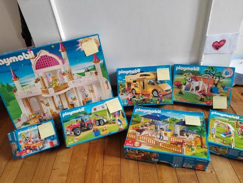 Lot de playmobil, Kinderen en Baby's, Speelgoed | Playmobil, Gebruikt, Ophalen of Verzenden