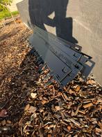 Zwart metalen boorden tuin, Doe-het-zelf en Bouw, Metalen, Ophalen, Nieuw