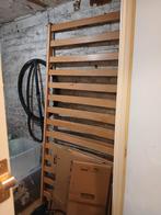 twee houten lattenbodems goede staat, Huis en Inrichting, Slaapkamer | Bedden, Ophalen, Gebruikt