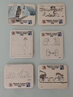 Stella Artois, 6 x verschillende : cartoon festival 1982, Verzamelen, Biermerken, Ophalen, Gebruikt, Stella Artois