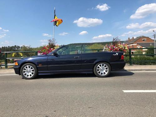 BMW E36 MAGRITTE 320i Cabrio 49/100, Auto's, BMW, Particulier, 3 Reeks, Benzine, Cabriolet, Handgeschakeld, Grijs, Leder, Achterwielaandrijving