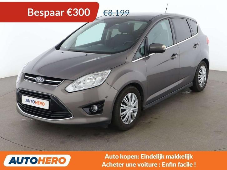 Ford C-MAX 1.0 EcoBoost Titanium, Autos, Ford, Achat, C-Max, ABS, Airbags, Air conditionné, Bluetooth, Ordinateur de bord, Verrouillage central