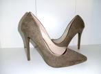 Pumps/hoge hakken - Beige Suede/Camel - 36, Pumps, Verzenden, Beige, Nieuw