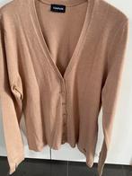 Beige vest met V-hals Taifun maat 38, Maat 38/40 (M), Beige, Ophalen of Verzenden, Zo goed als nieuw