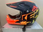 Helm BMX of downhill oranje kind, Fietsen en Brommers, Fietsaccessoires | Fietshelmen, Jongen of Meisje, Zo goed als nieuw, Kenny