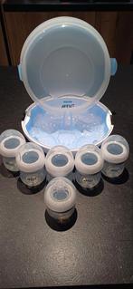 Sterilisator Philips Avent + flesjes, Kinderen en Baby's, Ophalen of Verzenden, Zo goed als nieuw, Sterilisator