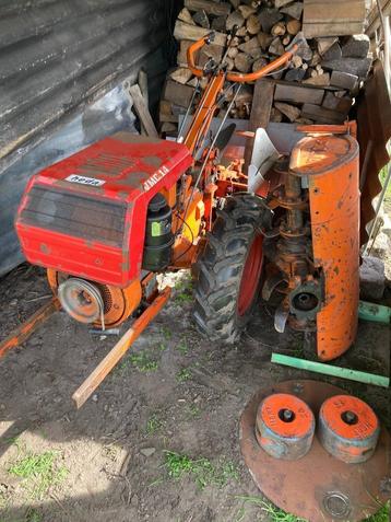 motoculteur , VMC.14 met ploeg, frees en tegengewichten, VMC, Enlèvement, Utilisé, Essence
