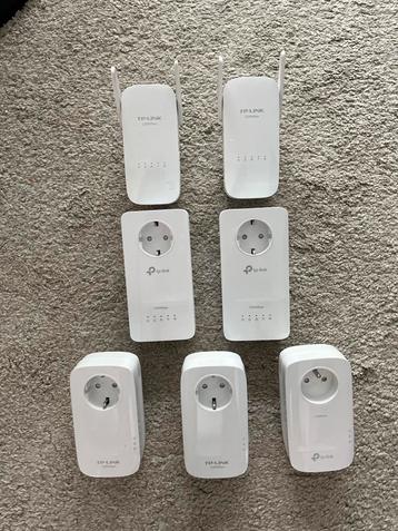 TP-Link Powerline Adapters + Wifi Extenders beschikbaar voor biedingen