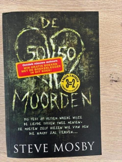 De 50/50 Moorden: spanning gegarandeerd, Boeken, Thrillers, Zo goed als nieuw, België, Ophalen of Verzenden