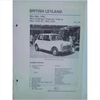 British Leyland Mini Vraagbaak losbladig 1970-1975 #1 Nederl, Utilisé, Enlèvement ou Envoi