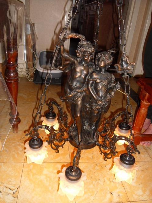 antieke hanglamp, Antiek en Kunst, Antiek | Verlichting, Ophalen