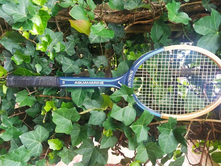 beschermhoezen/tennistas+tennisrackets Snauwaert (hout), Sports & Fitness, Tennis, Utilisé, Raquette, Enlèvement ou Envoi