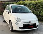 MAGNIFIQUE FIAT 500/1.2ESSENCE/CLIM/CUIR/BIP/GARANTIE, Auto's, Zwart, Start-stop-systeem, Leder, Bedrijf