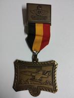 Een kenteken of medaille met oorlog vliegtuig erop kleur kop, Verzamelen, Militaria | Tweede Wereldoorlog, Ophalen