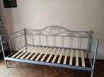 lit métallique (lit de jour), Maison & Meubles, Chambre à coucher | Lits superposés & Lits mezzanines, 90 cm, Une personne, Enlèvement