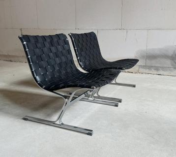 PLR1 Luar stoelen Ross Littell voor ICF De Padova Italy 1960 beschikbaar voor biedingen