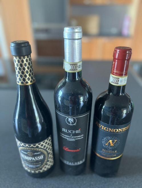 Set Italiaanse rode wijnen, Verzamelen, Wijnen, Nieuw, Rode wijn, Italië, Vol, Ophalen