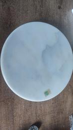 Prachtige marmeren draaitafel van 30 cm van topkwaliteit, Ophalen of Verzenden, Zo goed als nieuw