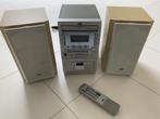Hifiketen JVC - cassette, CD, radio - RETRO, Audio, Tv en Foto, Luidsprekerboxen, Ophalen, Gebruikt, Complete surroundset, JVC
