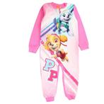 Paw Patrol Fleece Onesie Roze - Mt 92/98 - 104/110 - 116/128, Kinderen en Baby's, Kinderkleding | Maat 104, Nacht- of Onderkleding
